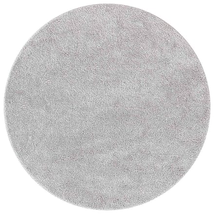 vidaXL - Antislip - Shaggy - Tapijt - Grijs - 90 - x - 90 - cm - PP