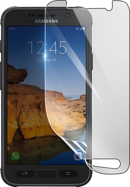 3mk, Geschikt voor Samsung Galaxy S7 Active, Schokbestendige Hydrogel Screenprotector, Transparant