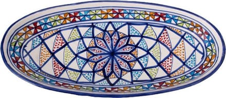 Ovale schaal Naoura 40 cm | OS.AR.40 | Dishes & Deco