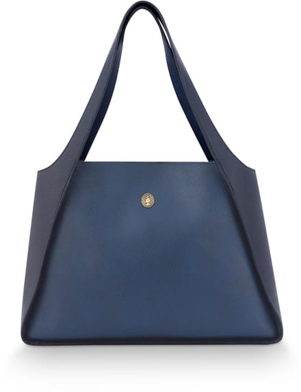 Pip Studio - Filou Schoudertas Dames - Tas - Blauw - 40x15.5x48cm
