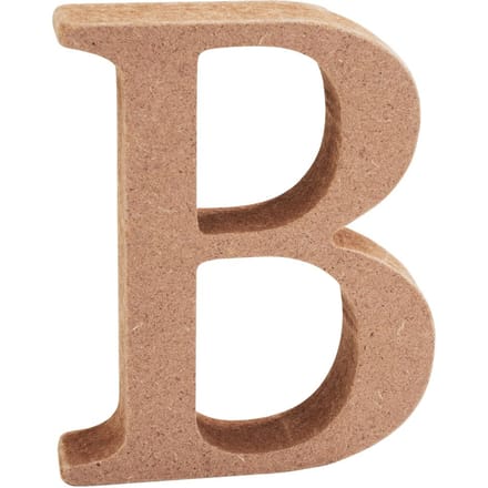 VBS MDF-brieven - Letter "B"