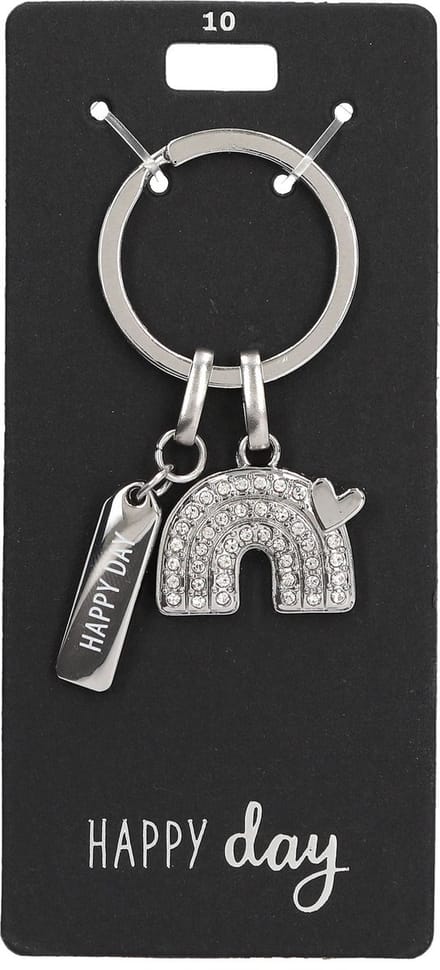Depesche - Glamour sleutelhanger - mot. 010 - Happy day