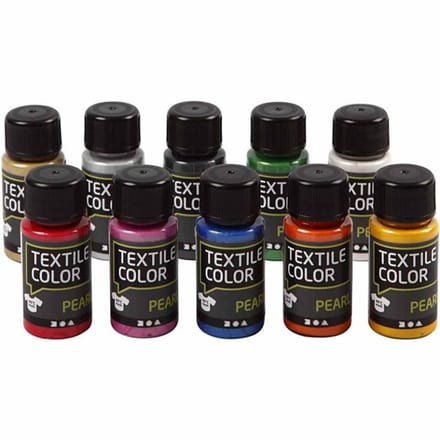 CC Textile Color Pearl Set 10 kleuren