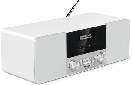 Compacte Stereo DAB+ Radio met CD Speler, Bluetooth en USB - 20W RMS