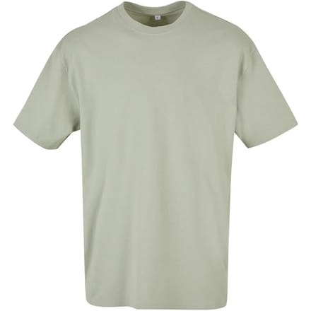 Build Your Brand - Heavy Oversized T-Shirt - Soft Salvia maat XL