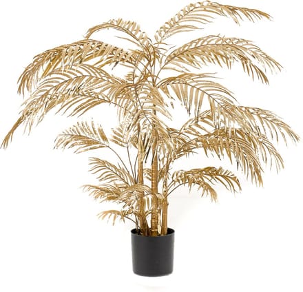 Emerald - Kunstplant Areca Palm Goud 145cm - Kunstplant voor binnen