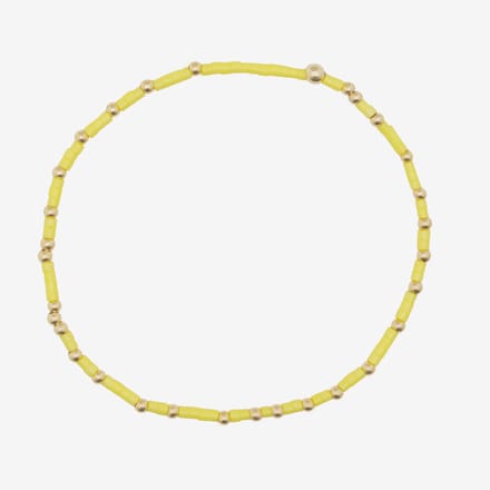 Essenza Beads Bracelet Yellow