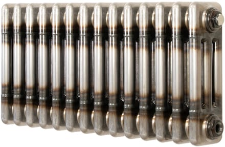 Traditionele radiator - 3-kolom - 300x650 mm - ruw metaal