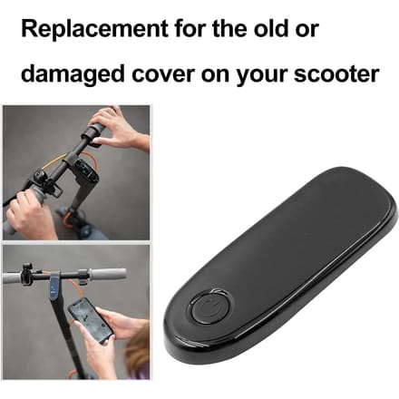 Vervangende Afdekking voor Dashboard Display voor Ninebot F30 F40 Elektrische Scooter zwart