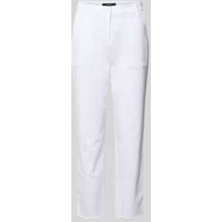 chino met gerafelde zoom