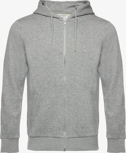 Produkt heren sweatvest grijs - Maat M