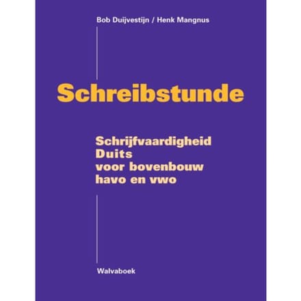 Schreibstunde - Bob Duijvestijn