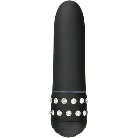 ToyJoy Diamond Black Petti Vibe - Vibrator - Zwart - Ø 25 mm