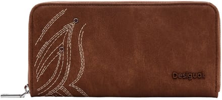 Desigual Portemonnee Goodall Sand Fiona Wallet Arena Bruine