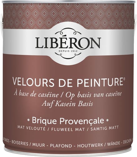Liberon Velours De Peinture Muurverf - Mat - Brique Provençale - 2,5l