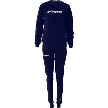 Dames trainingspak met pailletten crew neck Givova 104