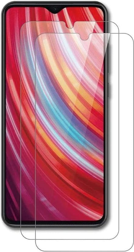 Screenprotector Glas - Tempered Glass Screen Protector Geschikt voor: Xiaomi Redmi Note 8 - 2x