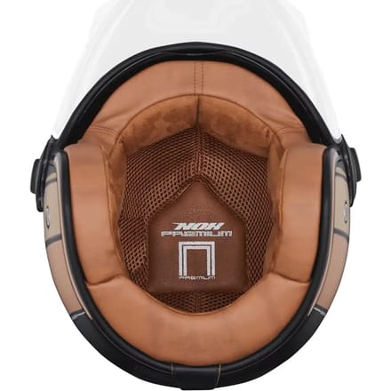 Binnenkant wang en motorhelm hoes Nox Heritage