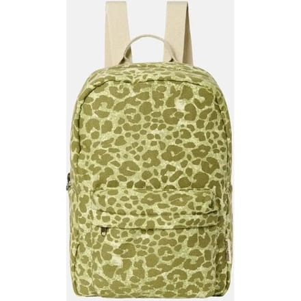 Studio Noos Cotton Twill Midi kinderrugzak green leopard