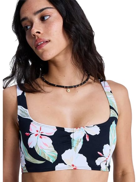 Roxy Essentials Pt Bralette Bikinitop Zwart S Vrouw