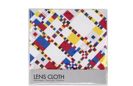 Brillendoekje Microfiber – Mondriaan Boogie Woogie – museumwebshop.com