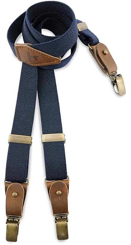 Sir Redman - Bretels - kinderbretels Blue Bloods - marineblauw