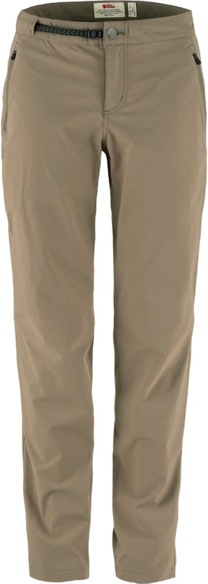 Fjällräven High Coast Trail Broek - Dames Wandelbroek - Suede Brown