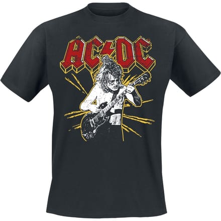 AC/DC T-shirt - Back in Black - S tot 4XL - voor Mannen - zwart