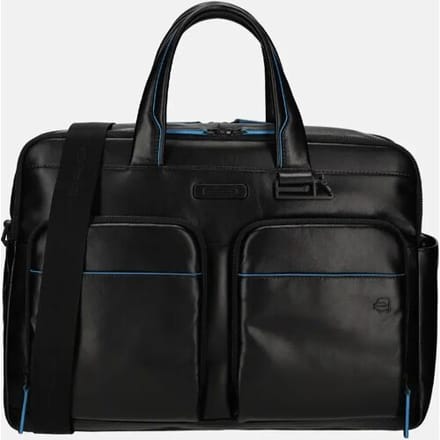 Piquadro laptoptas 15.6 inch nero