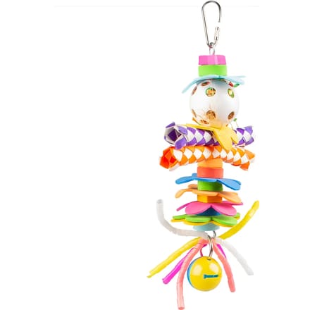 Duvo+ Kleurrijke Hanger - Met Plastic Speeltjes - Meerkleurig - 22x14x5,5CM