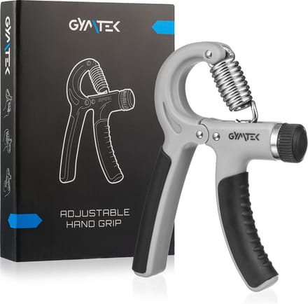 Gymtek® Verstelbare Handtrainer, Handknijper, Grip Trainer, Onderarm Trainer - Weerstand 10-40 kg