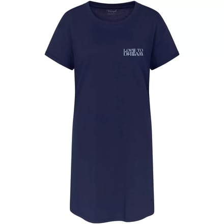 Triumph Nightdresses NDK X Dames Nachthemd - Blauw - Maat 48