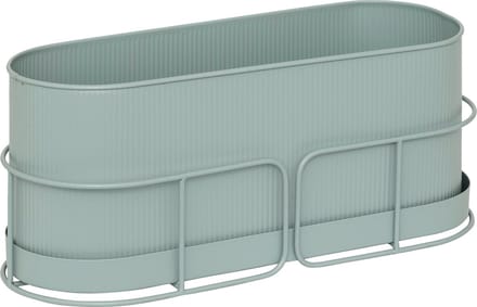 Atmosphera Aze Planter Bloembak - Hangend - 47x18x21cm - Celadongroen