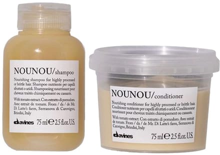 Davines NOUNOU Shampoo + Conditioner Travelset