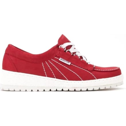 Mephisto LADY Dames Veterschoenen - Rood - Maat 36