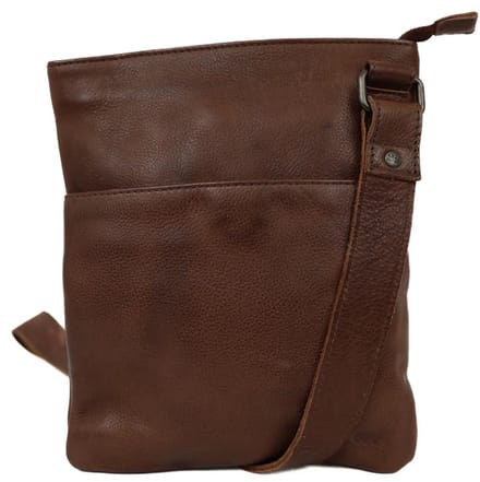 Bear Design Doris Flat Crossbodytas / Schoudertasje - Bruin