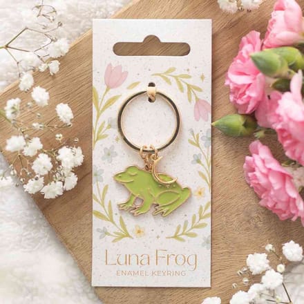 Something Different - Luna Frog Sleutelhanger - Groen