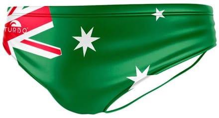 Turbo Australia Zwemslip Groen XL Man