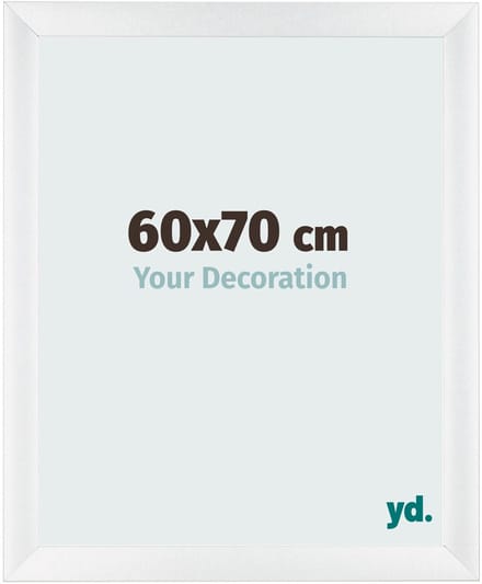 Your Decoration - Fotolijst 60x70 cm - MDF - Wit Hoogglans - Pisa