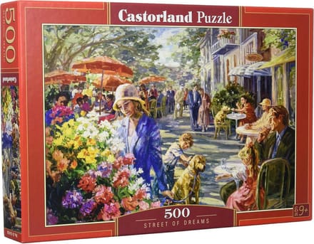 Puzzel 500 Stukjes - Droomstraat Scène