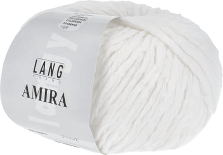 Lang Yarns Amira - 01 wit - Katoen Garen