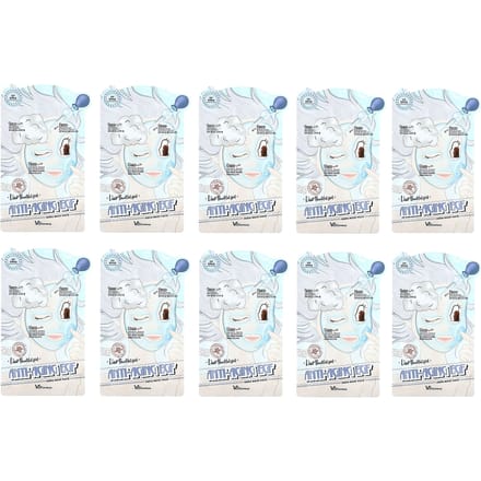 Elizavecca, anti-aging EGF aqua beauty mask pack, 10 sheets, 25ml (0.85fl oz) each white
