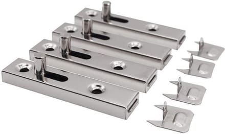 Set van 4 Metalen Meubelbouten 70 mm voor Beveiliging