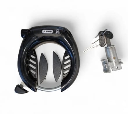 Abus Pro Shield 5850s ART2 + Qwic Intube accuslot - Zwart