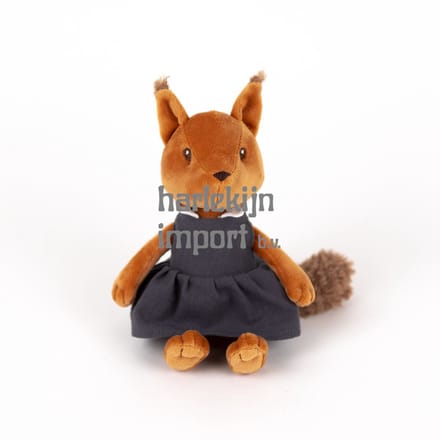 Egmont Toys knuffel eekhoorn pluche speelgoed 21 cm baby.