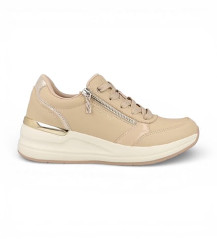 Lage Sneakers Skechers Baskets Billion 2 High End beige