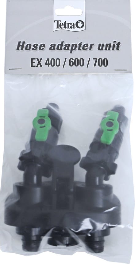 Tetra Slangadapter Met 2 Kranen EX400/EX600/EX700