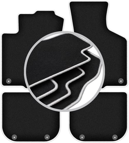 CARLUX-SILVER automatten voor: Audi A3 8L hatchback (1996-2001)