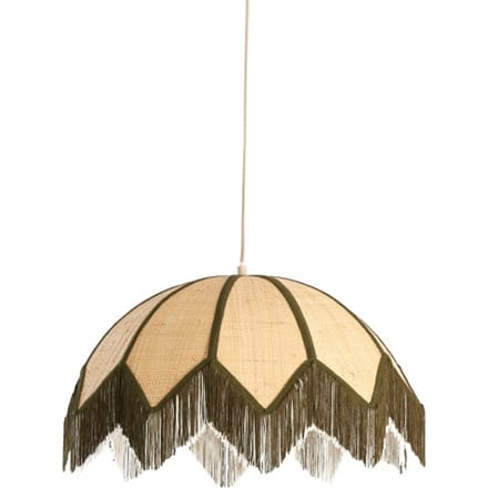 Light & Living - Hanglamp SULINA - Ø55x36.5cm - Groen