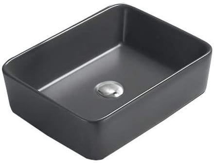 Mexen Catia opzetwastafel 48 x 37 cm, donkergrijs mat - 21314871
